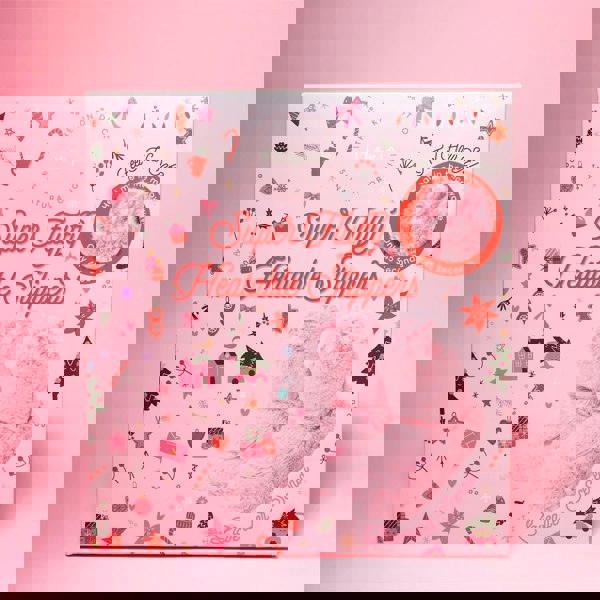 The Kind Edit Co. Utopia Super Fluffy Heatable Slippers Lavender Scented