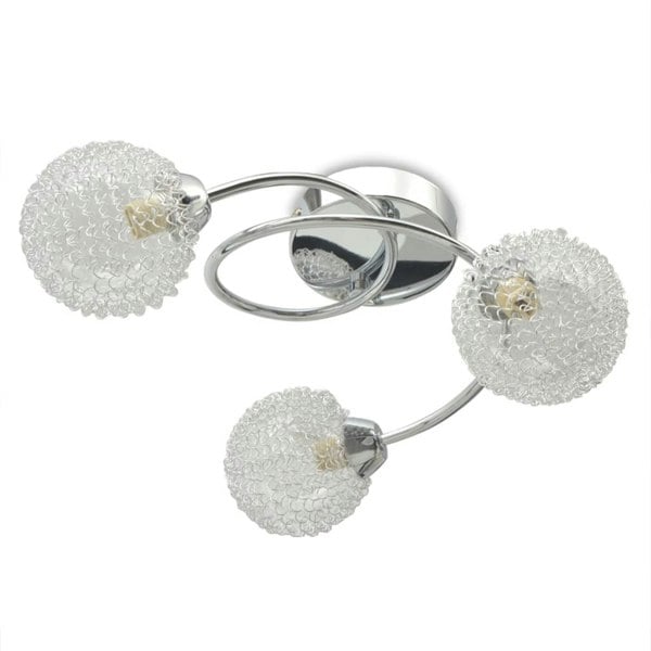 Berkfield Ceiling Lamp for 3 G9 Bulbs 120 W