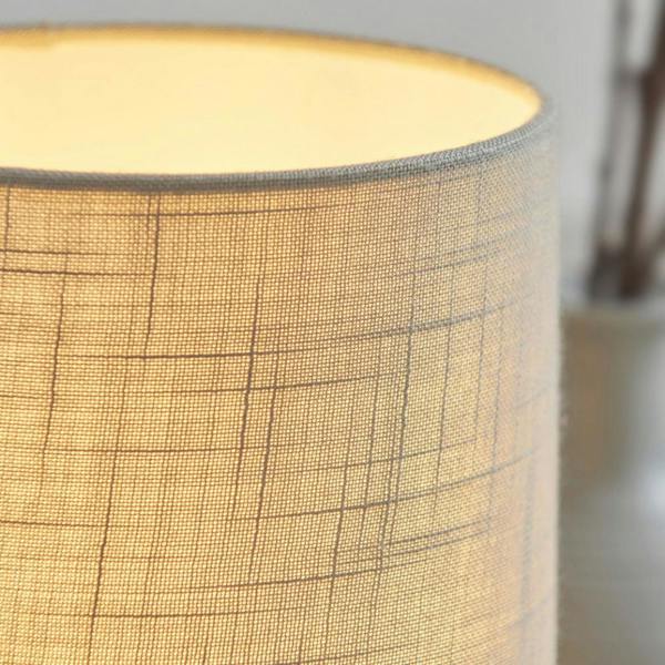 Buxton Grey Mini Table Lamp