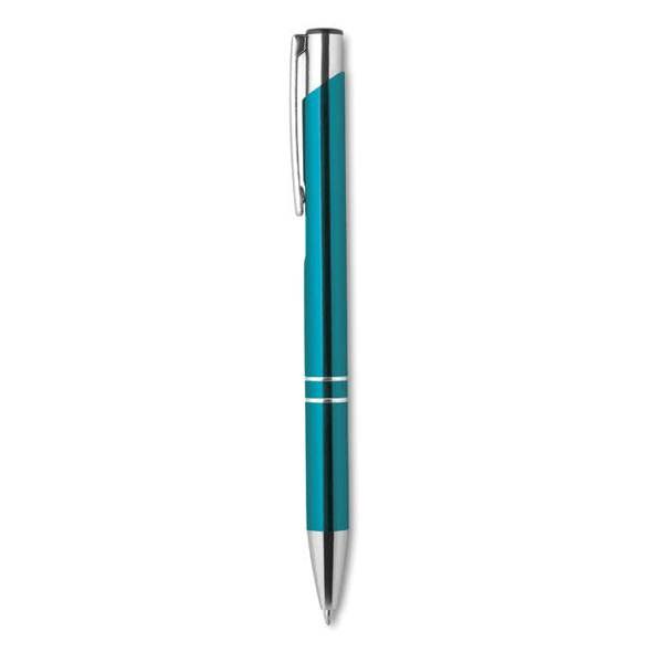 MidOcean Bern Push Button Ballpoint Pen - Turquoise - 