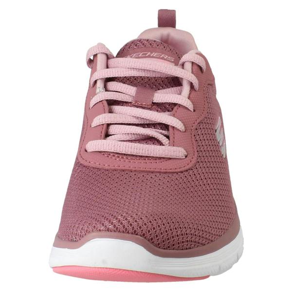 Skechers Ladies Skechers Textile Lace Up Casual Sports Trainers Brilliant View