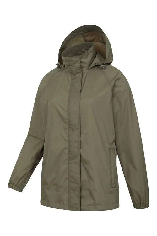 Mountain Warehouse Womens/Ladies Pakka II Waterproof Jacket - Khaki