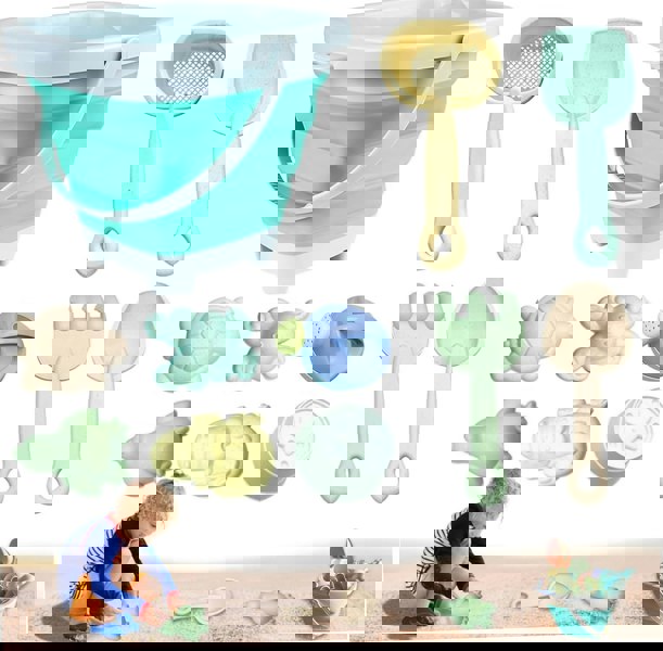 smartbies Collapsible Beach Bucket Sand Toys