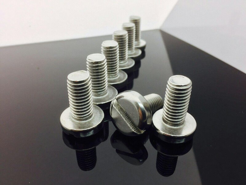 Fixaball M5 Machine Screws Slotted Pan A2 304 Stainless Steel
