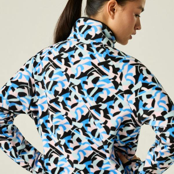 Dare 2B Womens/Ladies Swirl Button Fleece Top - Multicoloured - 
