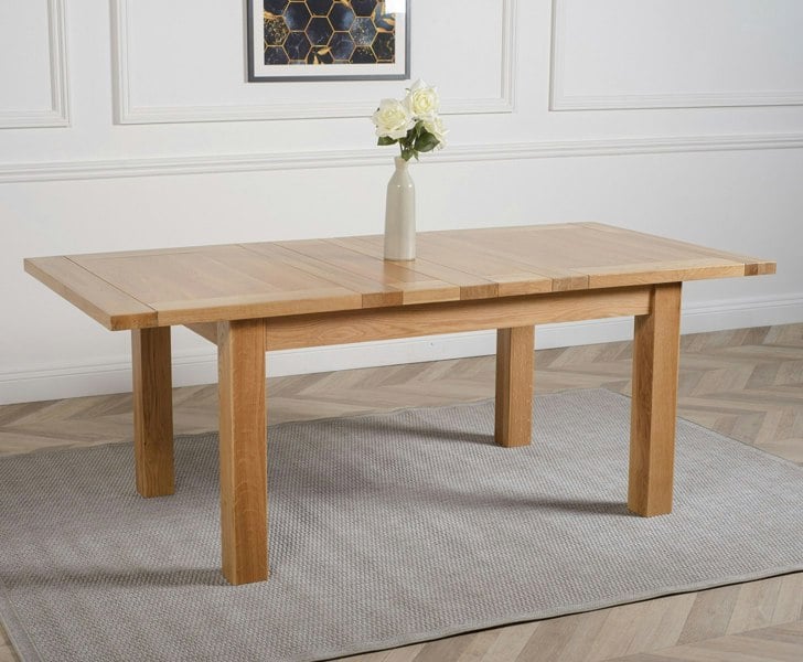 That's Furniture Seattle 150 - 210cm Oak Extendable Dining Table