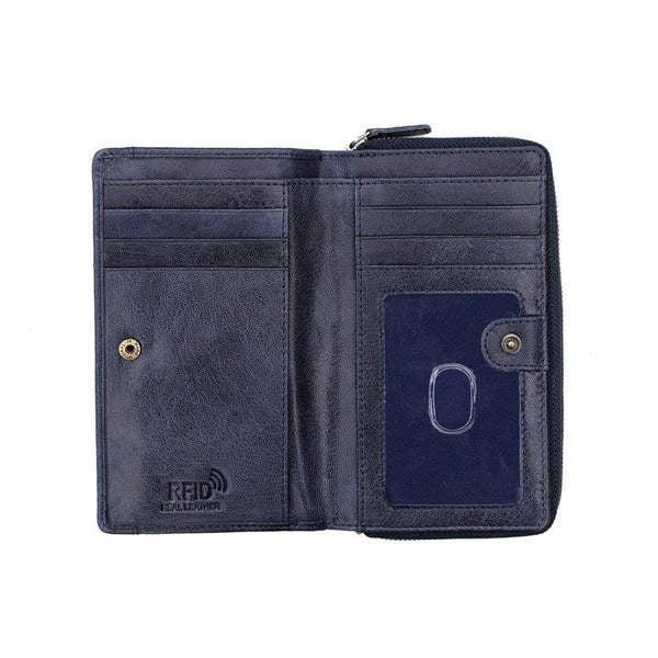 PRIMEHIDE RFID Bifold Leather Purse Arizona