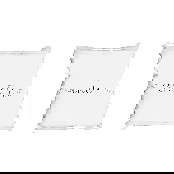 Benjamin Tate Design Text Create (Outdoor Cushion)