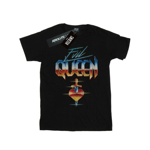 Disney Mens Evil Queen Heart T-Shirt - Black