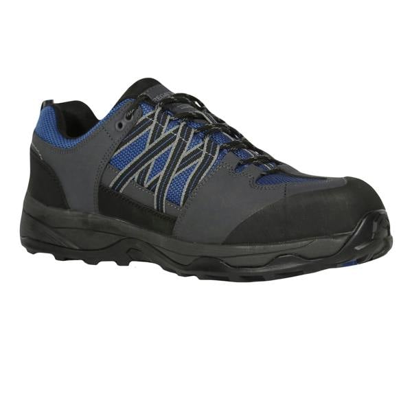 Regatta Mens Clayton Safety Trainers - Oxford Blue/Briar