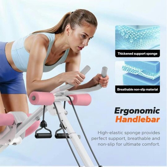 Havendro New Adjustable Ab Trainer Foldable Machine For Abs Workout At Home Gym