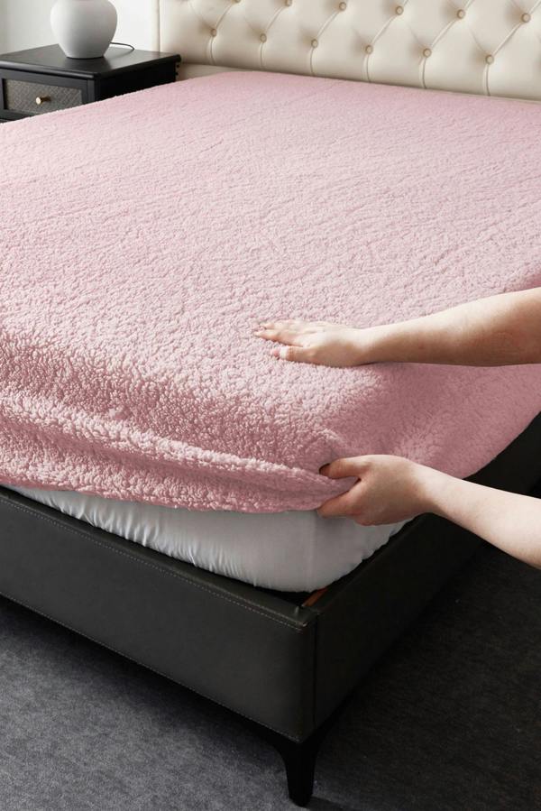 Ezysleep Winter Warm Soft Teddy Fleece Fitted Sheet