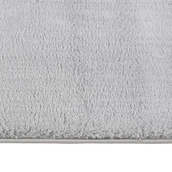 Berkfield Washable Rug Soft Shaggy 160x230 cm Anti Slip Grey