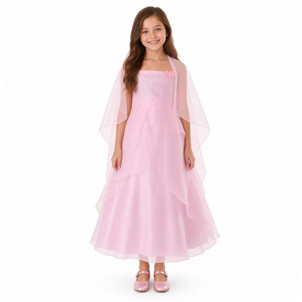 Cinda Dress with Shawl