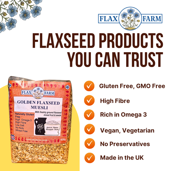 Flax Farm flaxseed products you can trust
