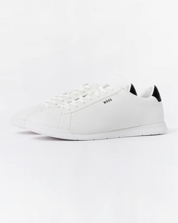 BOSS Orange Nitan Lowp pltd Mens Trainers - Natural 101