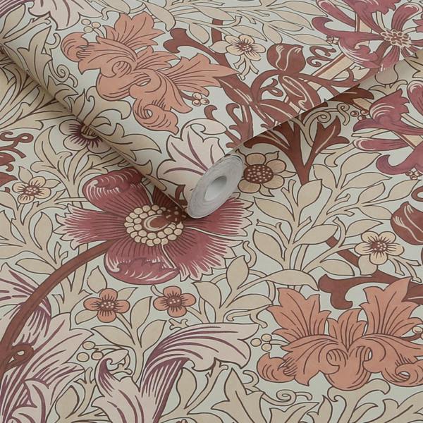 William Morris at Home Compton Sienna Wallpaper