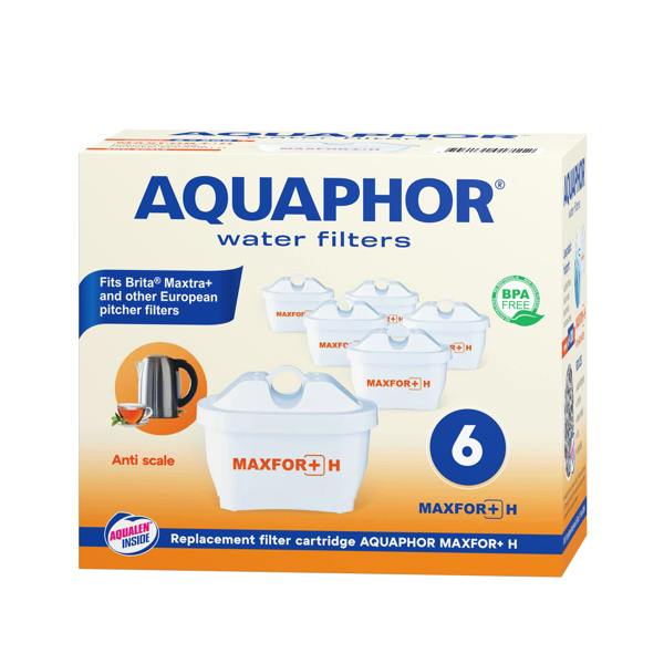 AQUAPHOR MAXFOR+ H 200 litre Filters - 6 pack