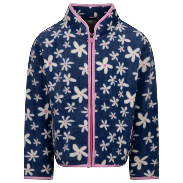 Trespass Girls Sibyilla Fleece Jacket - Blue Tone - 