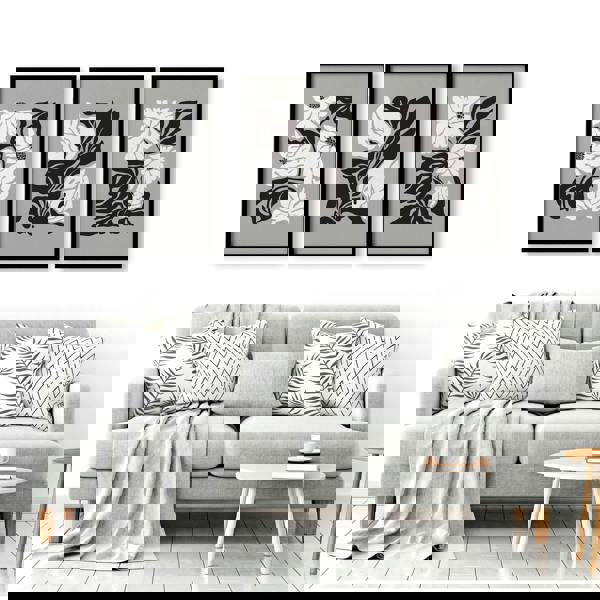 Pictures For Living Room | Set of 3 Botanical Wall art Prints