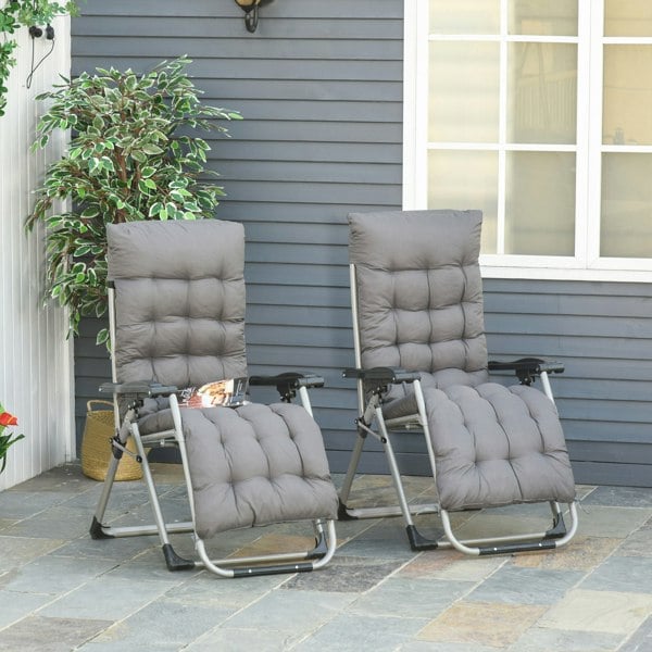Outdoor Lounge Chair Set