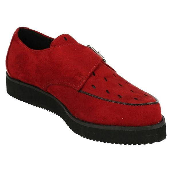 Spot On Ladies Spot On Flat Shoes