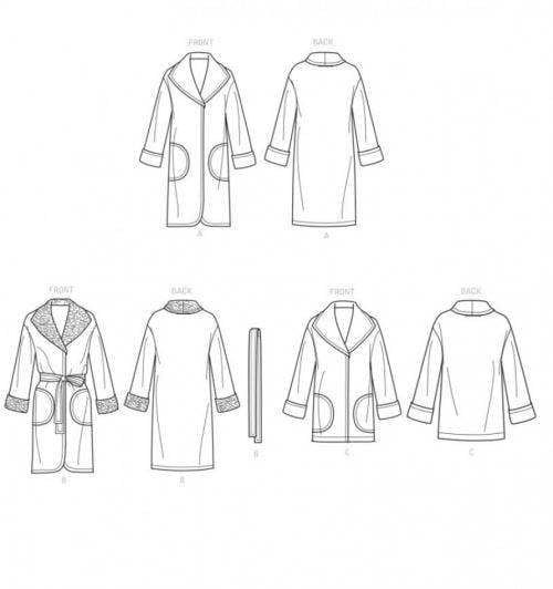 Simplicity Sewing Pattern 9187, Coats, Jackets for Women, A (XXS-XS-S-M-L-XL-XXL) - Intermediate