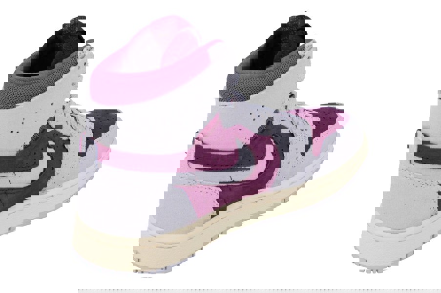 Nike Womens Air Jordan 1 Zm Air Cmft 2 Trainers Dv1305  600 - Bordeaux Neutral Grey 600 - Photo 2