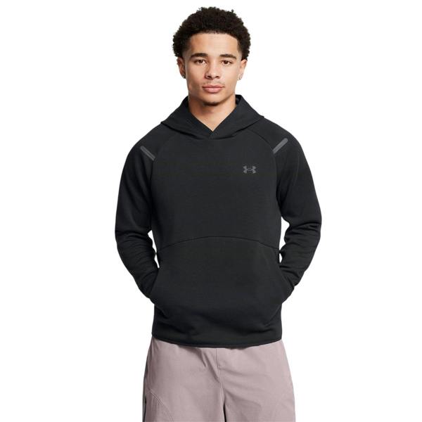 Under Armour Mens Raglan Athletic Hoodie - Black - 
