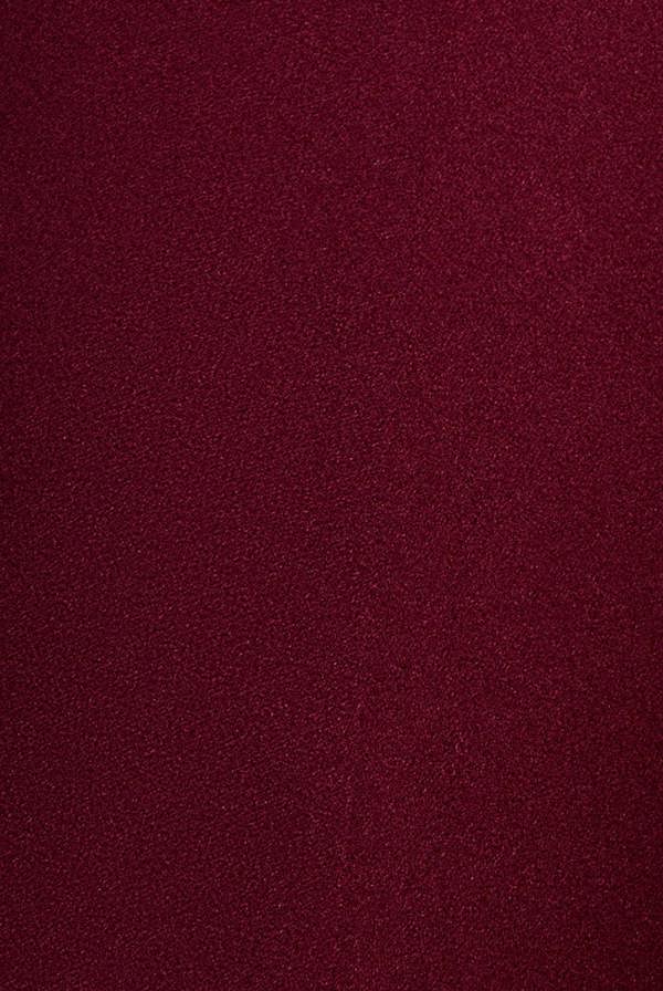 One Shoulder Velvet Satin Bow Cape Maxi Dress - Burgundy DR5021