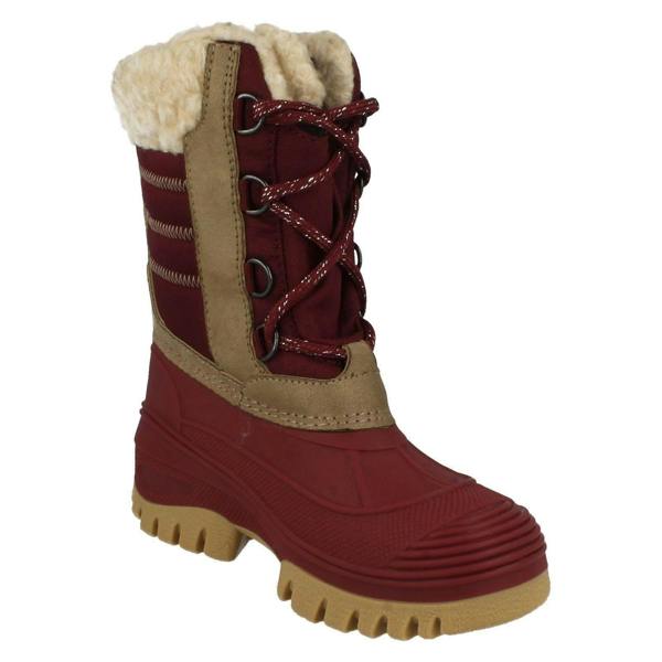 Start-rite Girls Startrite Warm Lined Boots Rustic