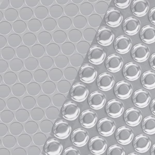 Berkfield Pool Cover Silver 455 cm PE