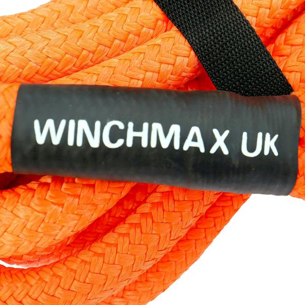 Winchmax Kinetic Recovery Rope (MBF 14,500kg) and Soft Shackle