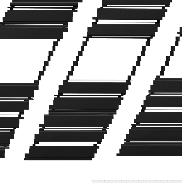 Monstershop Flat Panel Towel Radiator – 1200mm x 600mm – Black