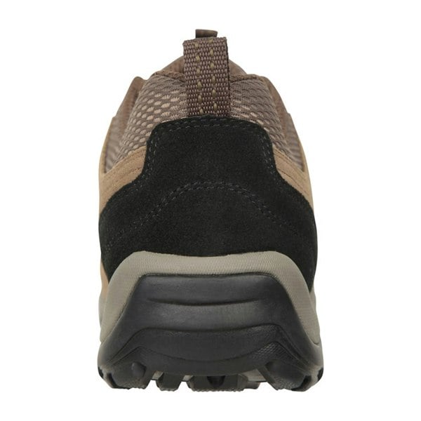 Mountain Warehouse Mens Field Extreme Suede Waterproof Walking Shoes - Khaki Brown