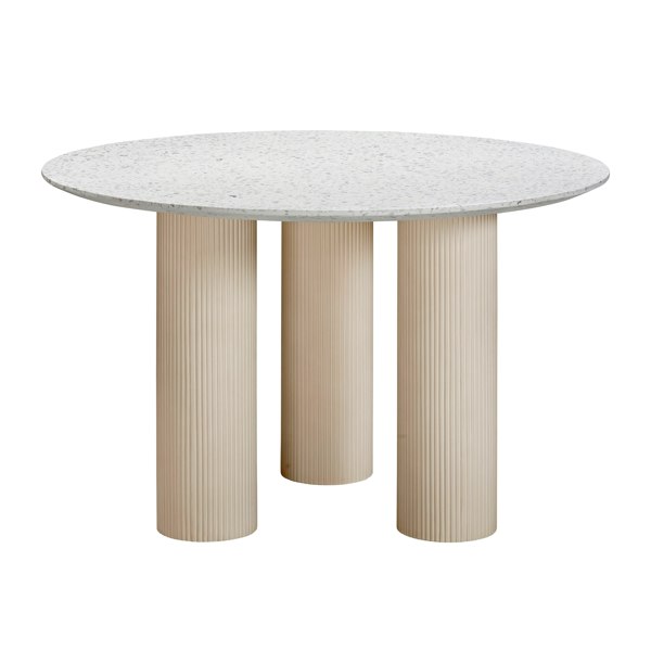 Furniture Edit Parcino Terrazzo Concrete Indoor Or Outdoor Dining Table