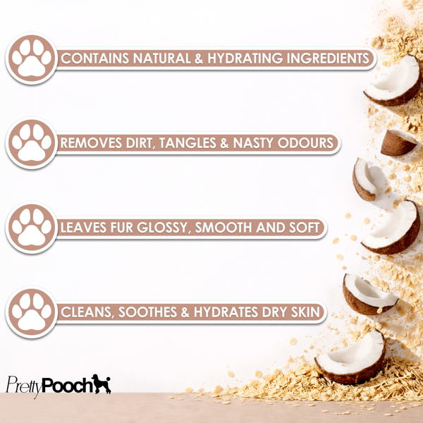 Pretty Pooch tOATally Smooth Oatmeal Dog Shampoo 5L