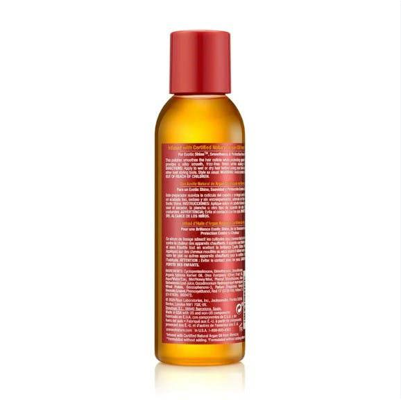 Creme of Nature Argan Oil Gloss & Shine Polisher 4oz – nourishing argan oil hair polish for all hair types