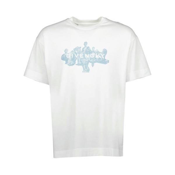 Givenchy Reverse Hubert Objects Oversized T-Shirt   in  White