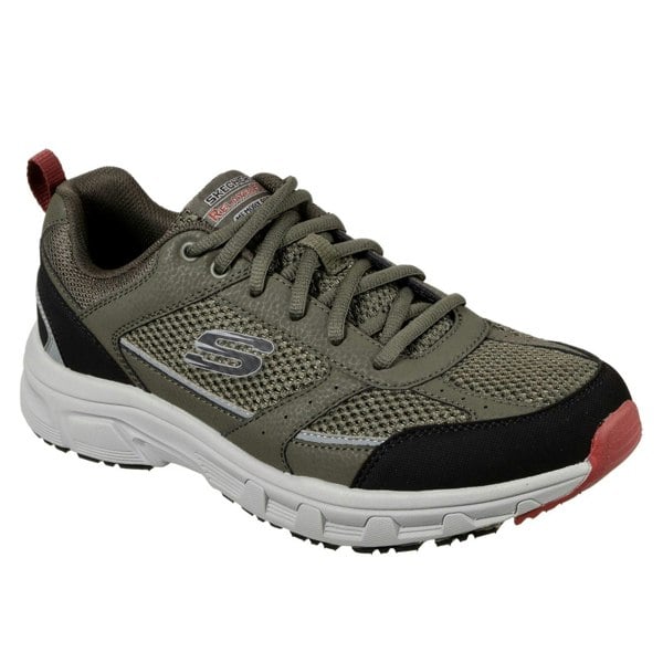 Skechers Oak Canyon Verketta Men's Trainers in Olive/Black