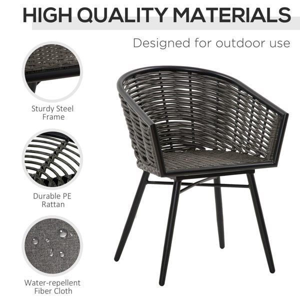Rattan Bistro Set