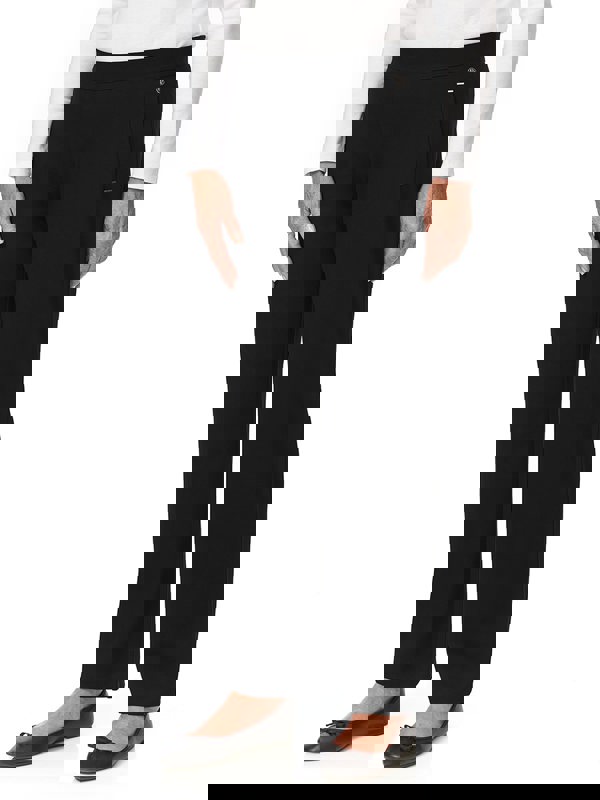 PennyPlain Wide Leg Treggings - Black