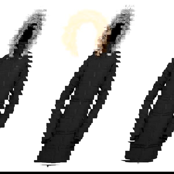 Mountain Warehouse Womens/Ladies Nola Long Padded Jacket - Black