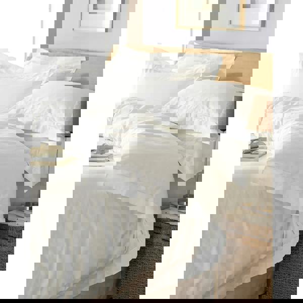 Riva Home Oxford Duvet Set - White