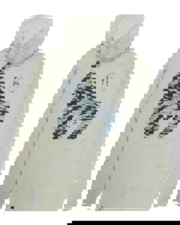 Money Woodland Camo Fill Hood Grey
