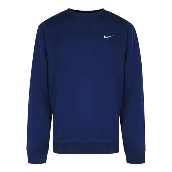 Nike Unisex Adult Swoosh Sweatshirt - Navy Blue - 