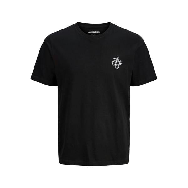 Jack And Jones Mens Corp Cotton T-Shirt (Pack of 5) - Navy/White/Black/Grey/Khaki Green - 