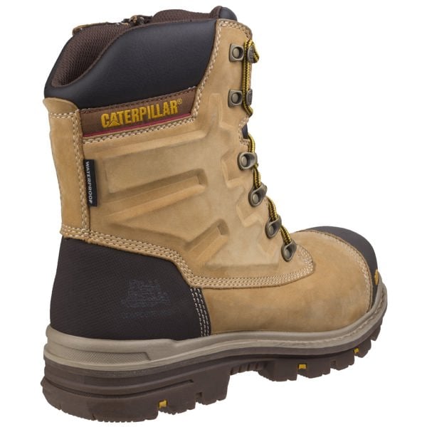 Caterpillar Men's Premier Waterproof Composite Work Boots - Honey