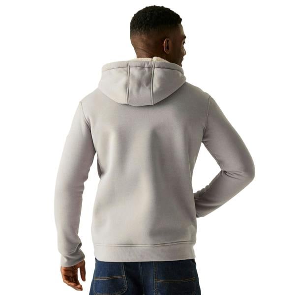 Regatta Mens Naddle Fleece Full Zip Hoodie - Grey Marl - 