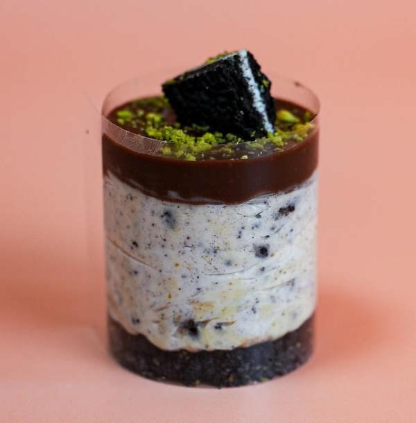 Pleese Pistachio Cookies & Cream Mini Cheesecakes 2 x 80g